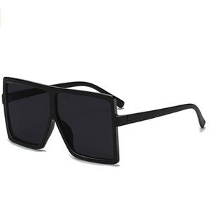 Oversized fashionable sunglasses